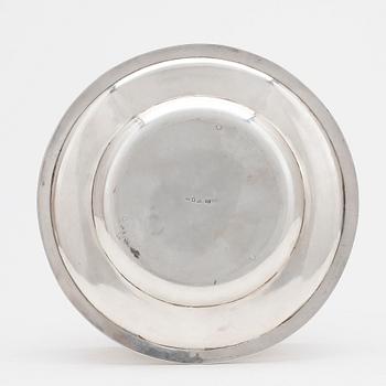 SÅSSKÅL, silver, Svea Svensson, Stockholm, 1910. Vikt ca 366g.