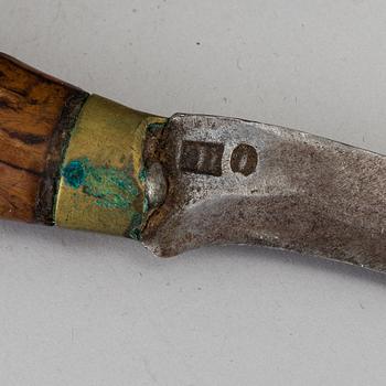 A Sami knife possibly from the 18th Century.