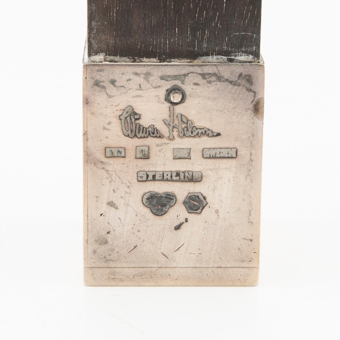 Wiwen Nilsson, sigillstamp sterling silver Lund.