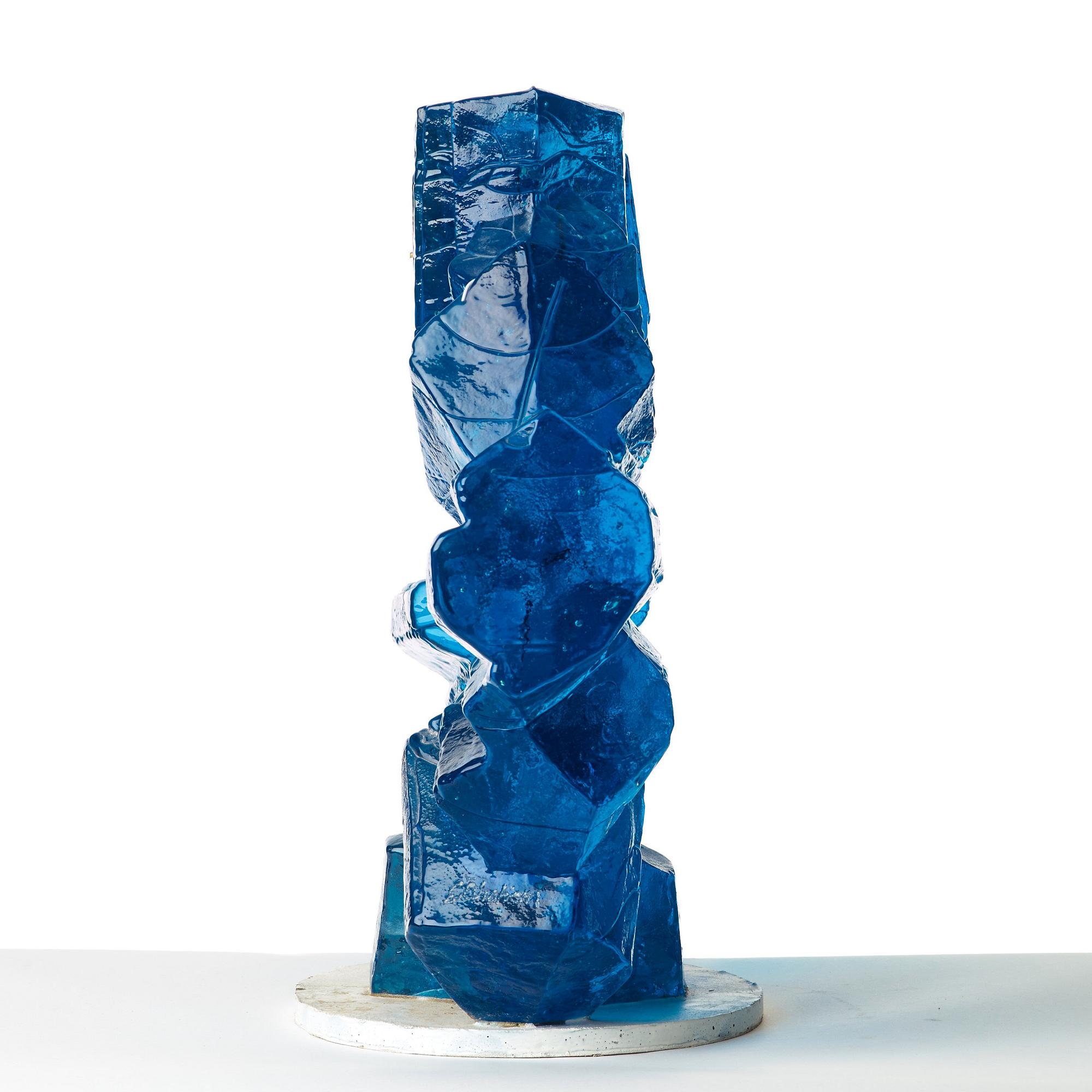 Edvin Öhrström, a 'Korona' cast glass sculpture, Lindshammar, Sweden 1960's.