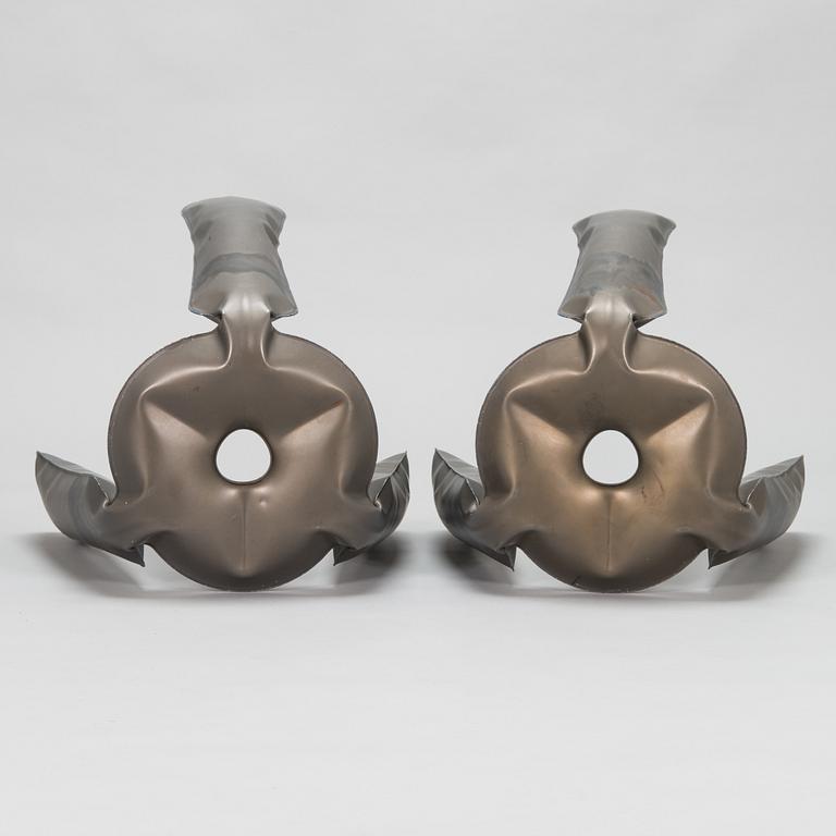 Oskar Zieta, a pair on 21st Century 'Plopp' stools for HAY Denmark.