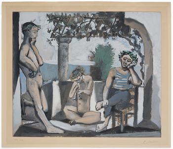 879. Pablo Picasso, after, "Bacchanale".