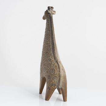 Lisa Larson, figurin, "Giraff", ur serien "Stora Zoo", Gustavsberg.