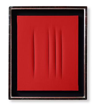 Lucio Fontana, "Concetto Spaziale, Attese".