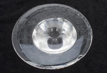 KONSTGLAS / LJUSSTAKE, glas, signerad Nanny Still Riihimäen Lasi Oy.