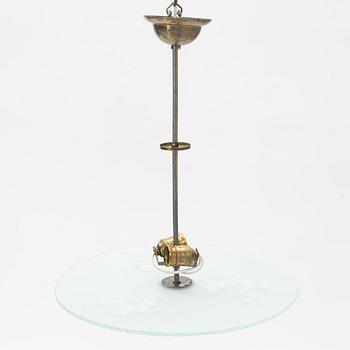 A ceiling lamp, 1930s.