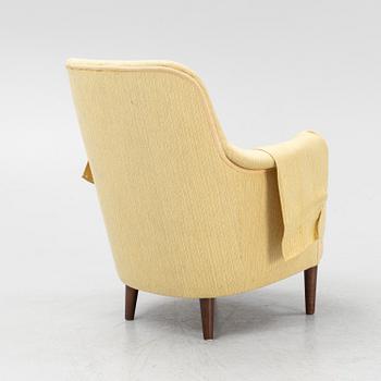 Carl Malmsten, a 'Samsas' armchair, O.H. Sjögren, second half of the 20th Century.