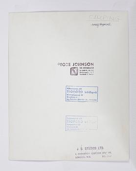TORE JOHNSON, "Camping", silvergelatinfotografi.