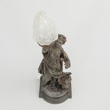 Table lamp, early 20th century.