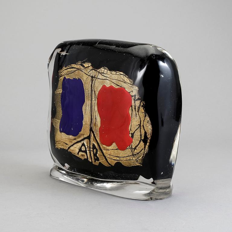 JAMES COIGNARD, glasskulptur, signerad, numrerad 3/30.