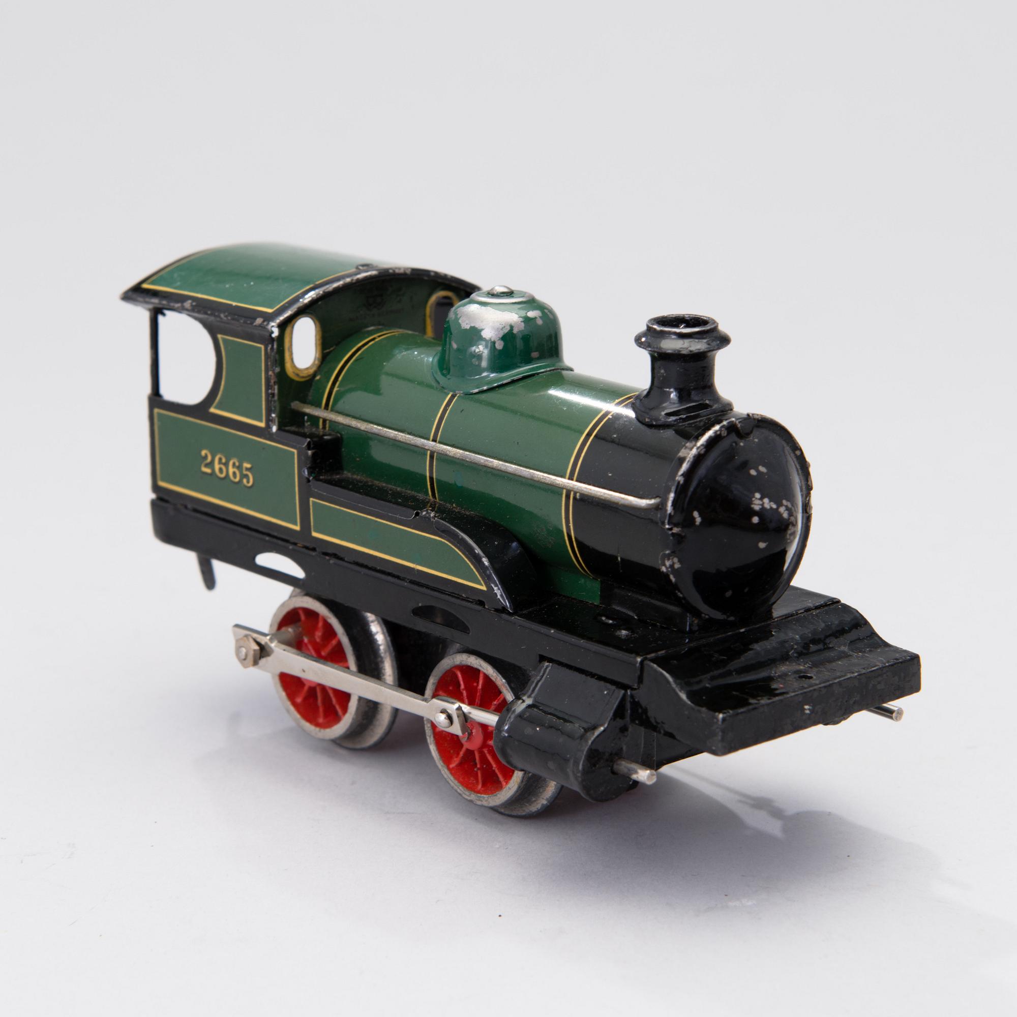 A Bing Werke train set from Germany, 1924-1933.