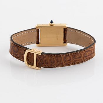 Cartier, Tank, Paris, wristwatch, 20,5, x 20 (28) mm.