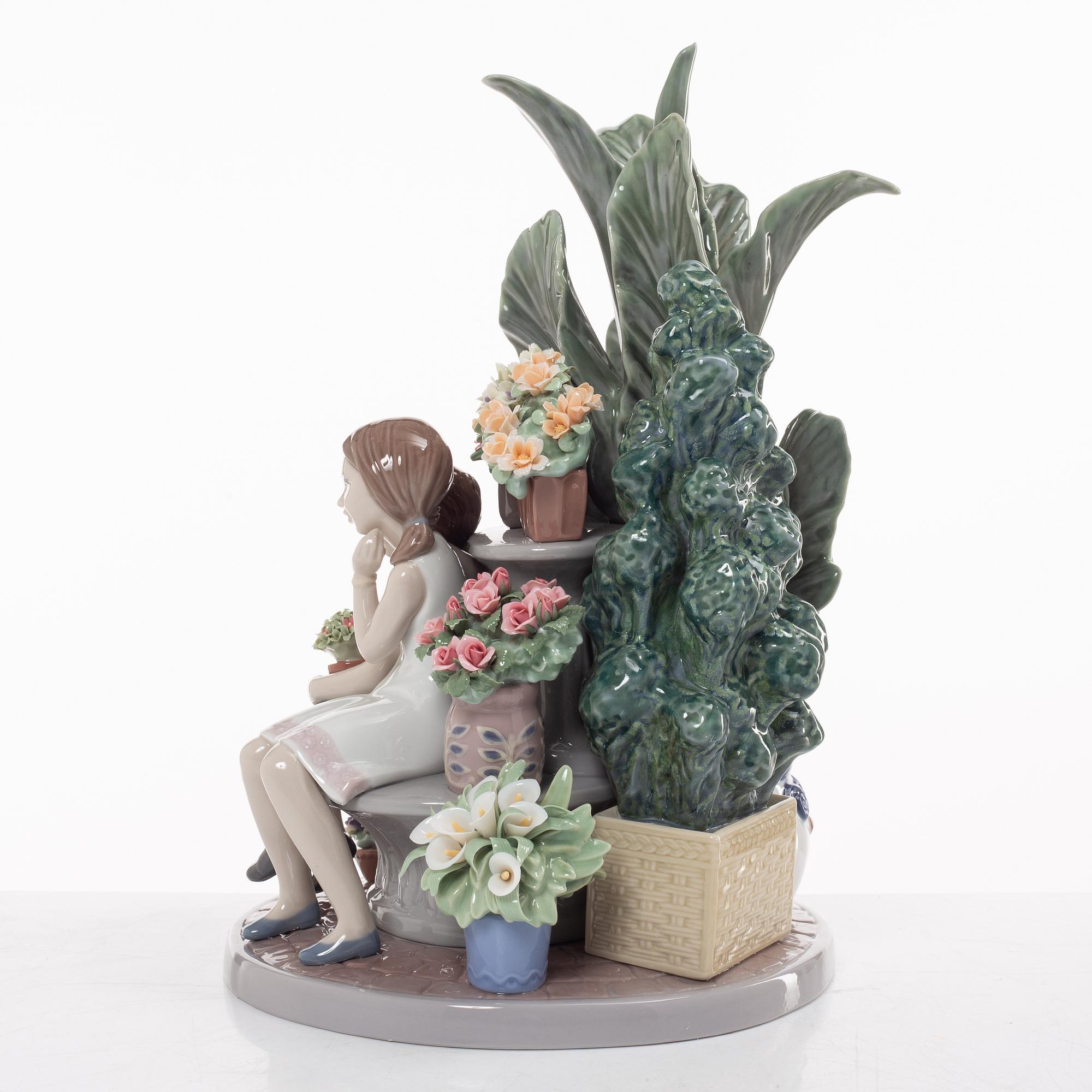 Joan Coderch, figurin, "Secrets in the park", Lladró.