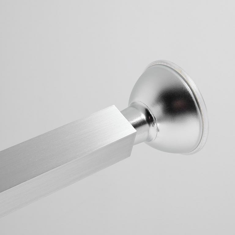 David Taylor, a unique table lamp, "Aluminium Table Lamp (Light)", Studio Mellösaverken, Sweden, 2025.