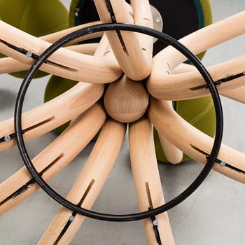 A 'Garden Chair' by Peter Opsvik, Kvist, Denmark, 21st century.