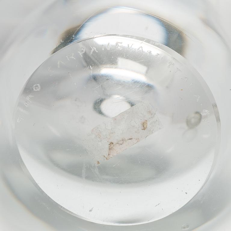 Timo Sarpaneva, Two glass objects "Heart". Iittala.