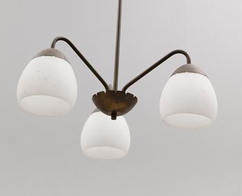 TAKLAMPA, 1900-talets mitt. Höjd 69 cm.