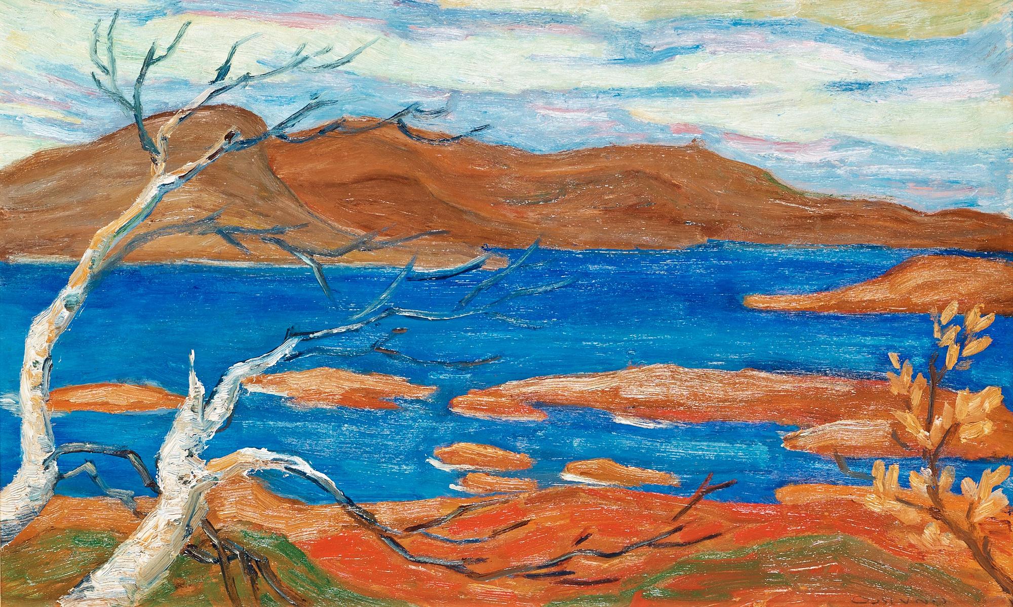 Helmer Osslund, "Torne Träsk om våren".