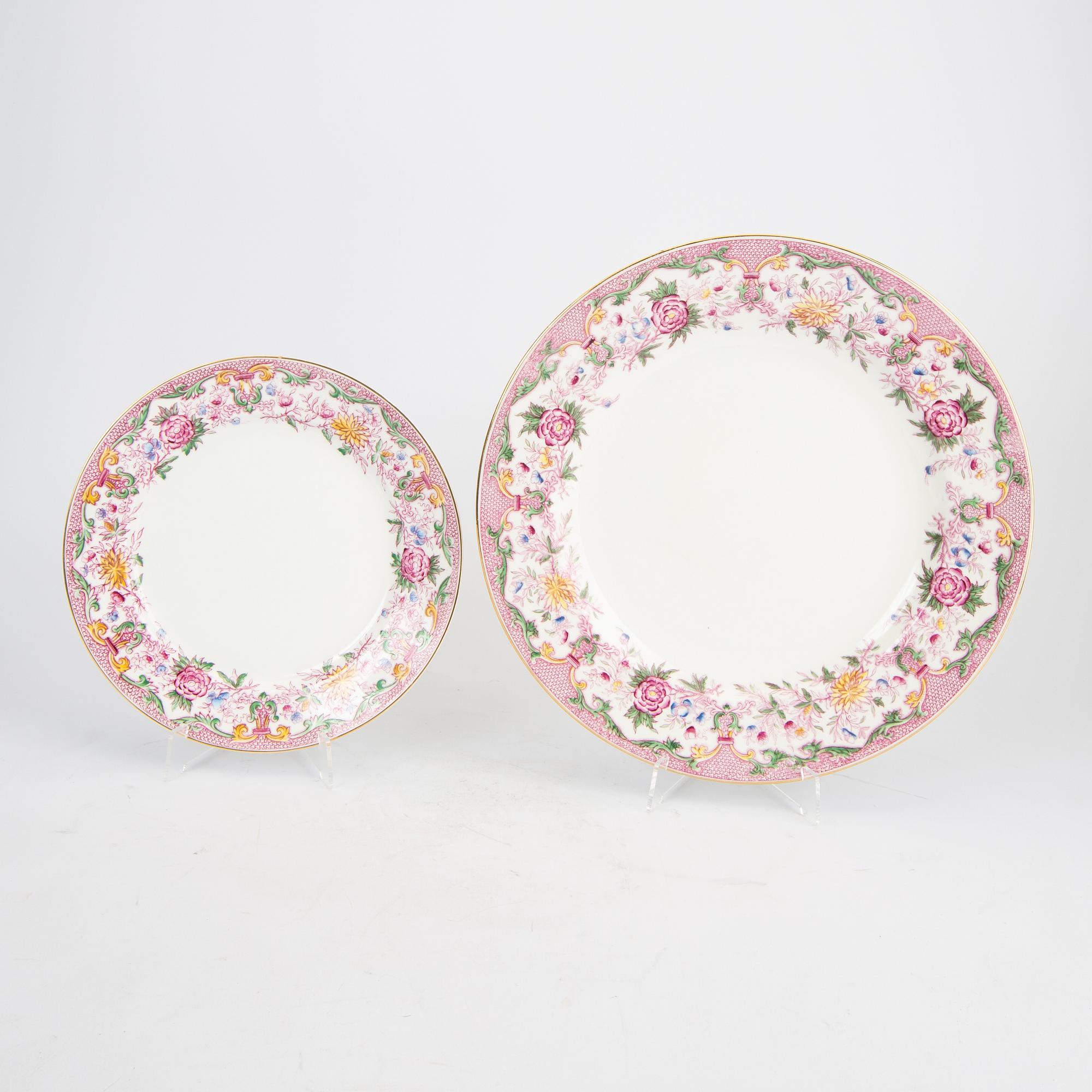 Servis 10 dlr "Formosa" Rörstrand  porslin omkring 1900.