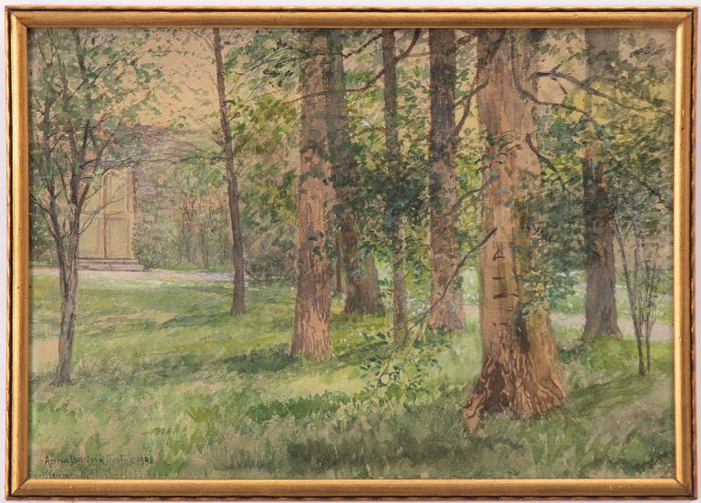 Anna Billing, Park landscape.