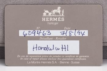 Hermès, Medor, wristwatch, 23 mm.