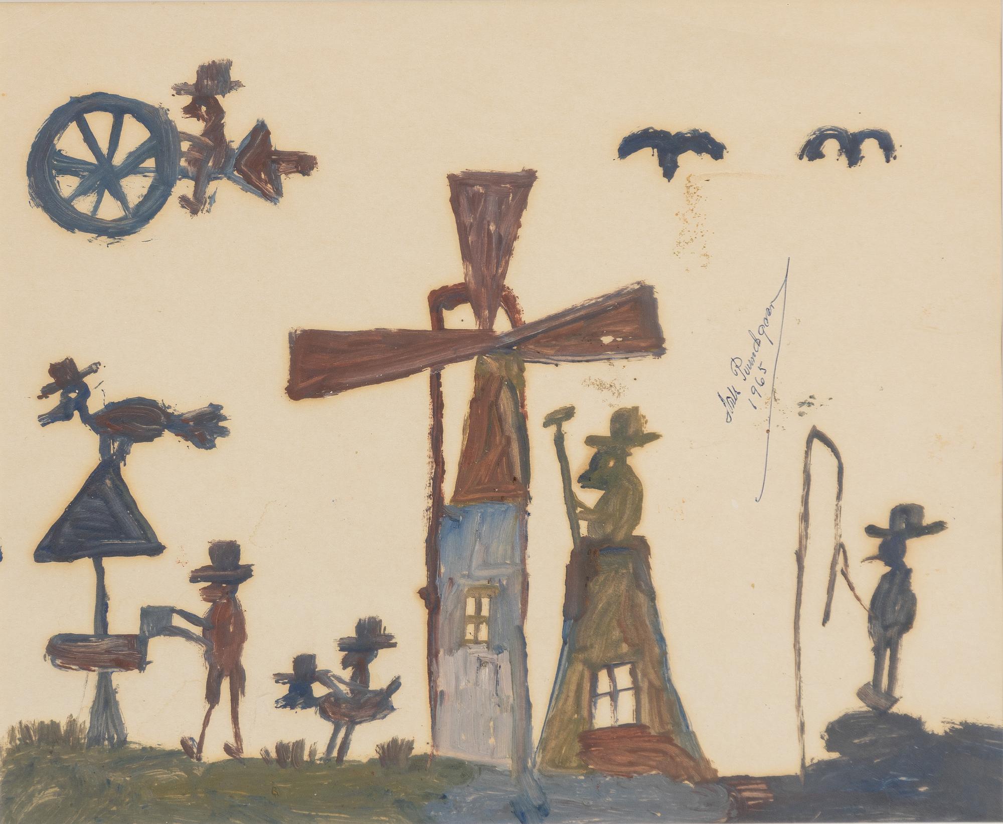 Nils "Björnjägarn" Rundgren, Figures with a Remnant.