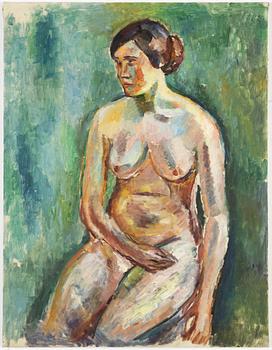 Birger Simonsson, oil on canvas, signed by the estate.