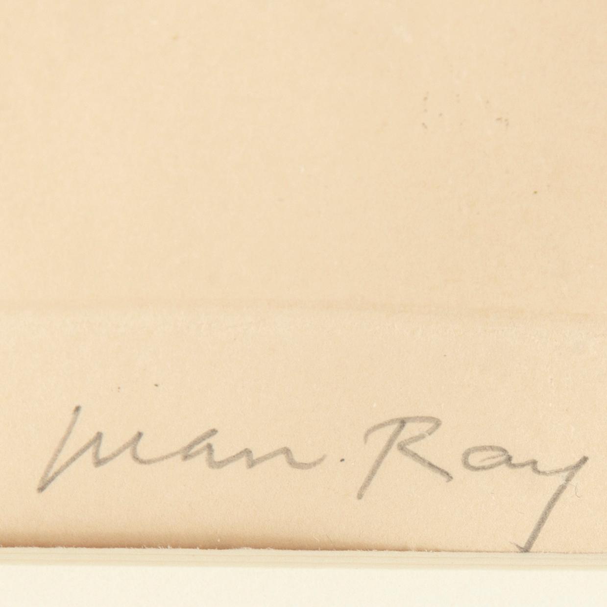 Man Ray, etching and aquatint in colours, signed and numbered 63/99.