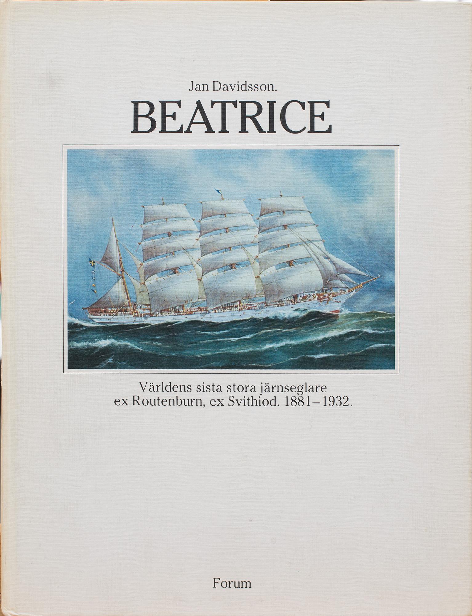 STURE LINDSTRÖM, olja på duk, signerad, samt medföljande bok.