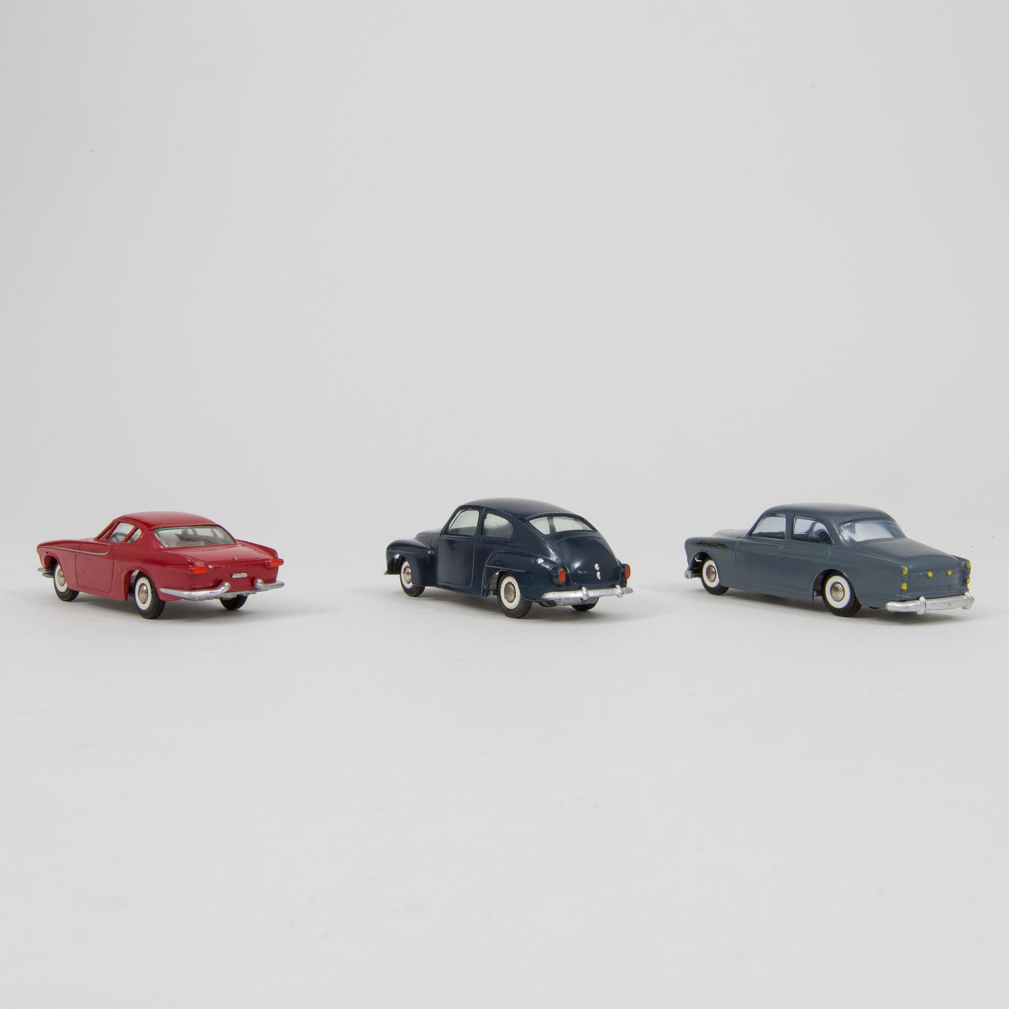 TEKNO, 3 stycken bilar, Danmark, 1960-tal.