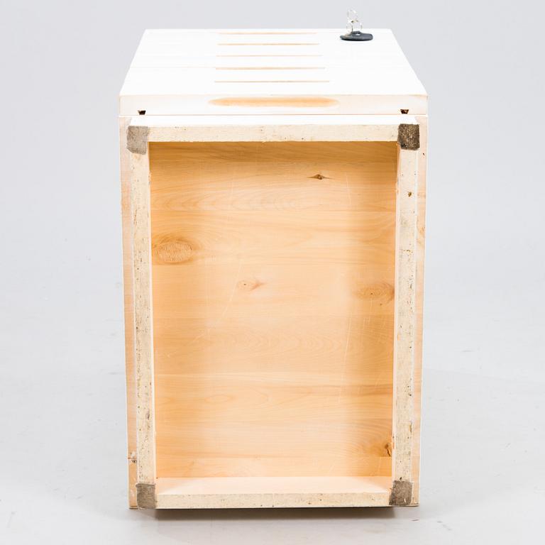 ALVAR AALTO, TABLE, DRAWER UNIT AND CHAIR 69.