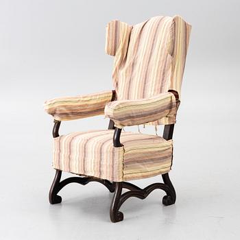 An armchair, 19th century.