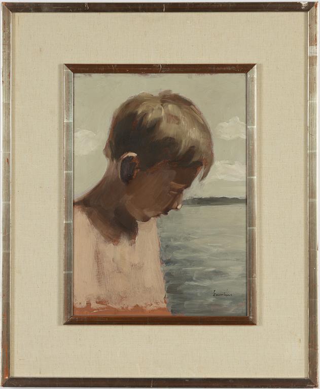 Akke Kumlien, Boy in profile.