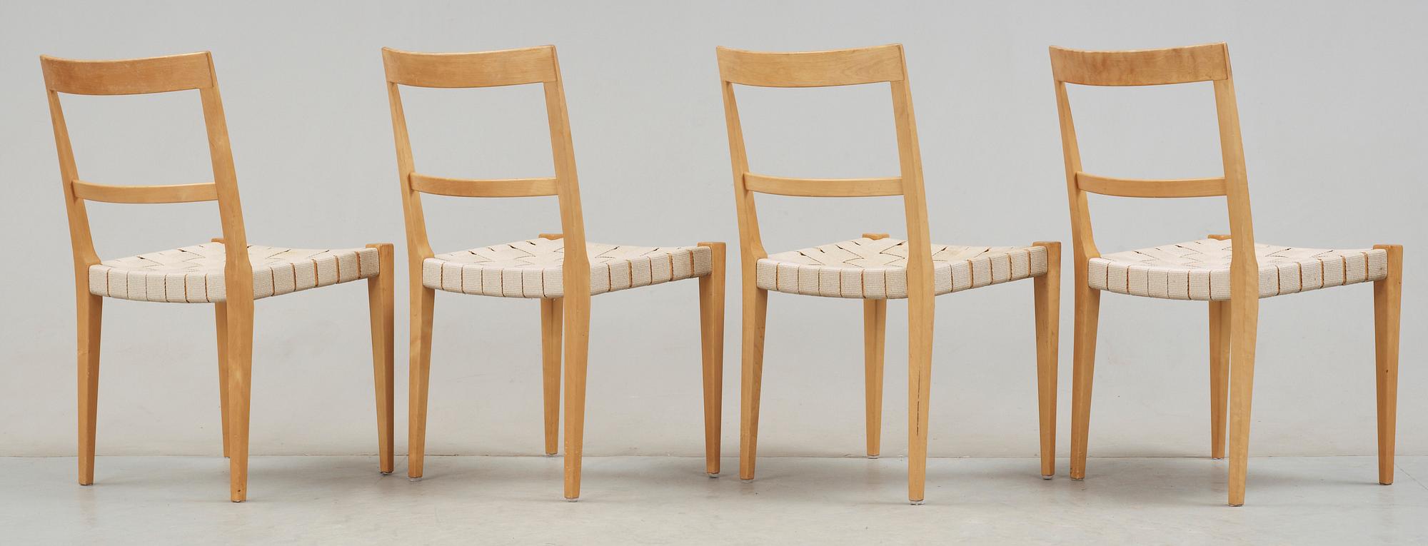 STOLAR, 4 st. "Mimat". Bruno Mathsson, Bruno Mathsson International.