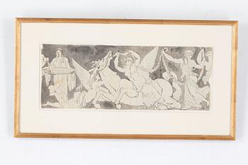 Louis Masreliez, Antik figurscen.