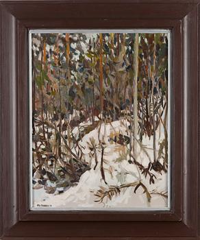 ARTO PENNANEN, olja på duk, uppfodrad på pannå, signerad och daterad -82.