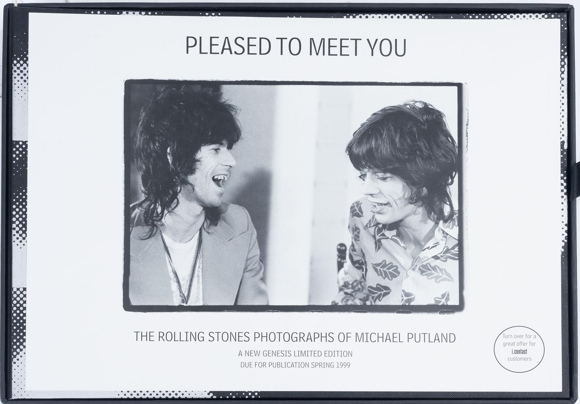 Gered Mankowitz, fotobok, "i-Contact: The Gered Mankowitz Rolling Stones Archive", Genesis Publications, 1998.