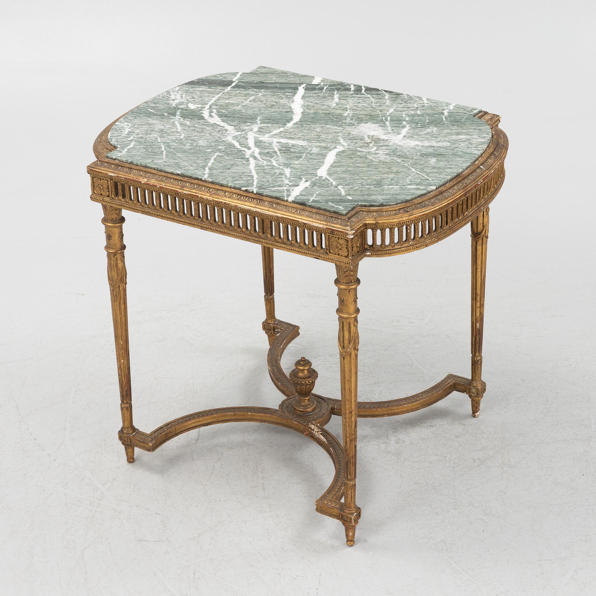 Salongsbord, Louis XIV-stil, omkring åt 1900.