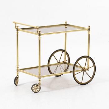 Serving trolley, 20th century.