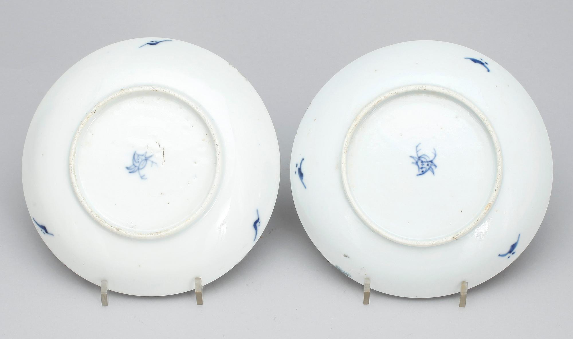 FAT, ett par, porslin, Kina 1800-tal.