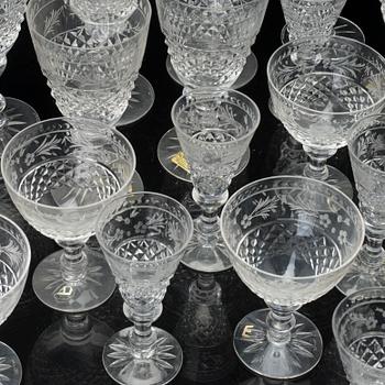 ELIS BERGH, GLASS 46 PCS "ELIVRA MADIGAN" KOSTA.