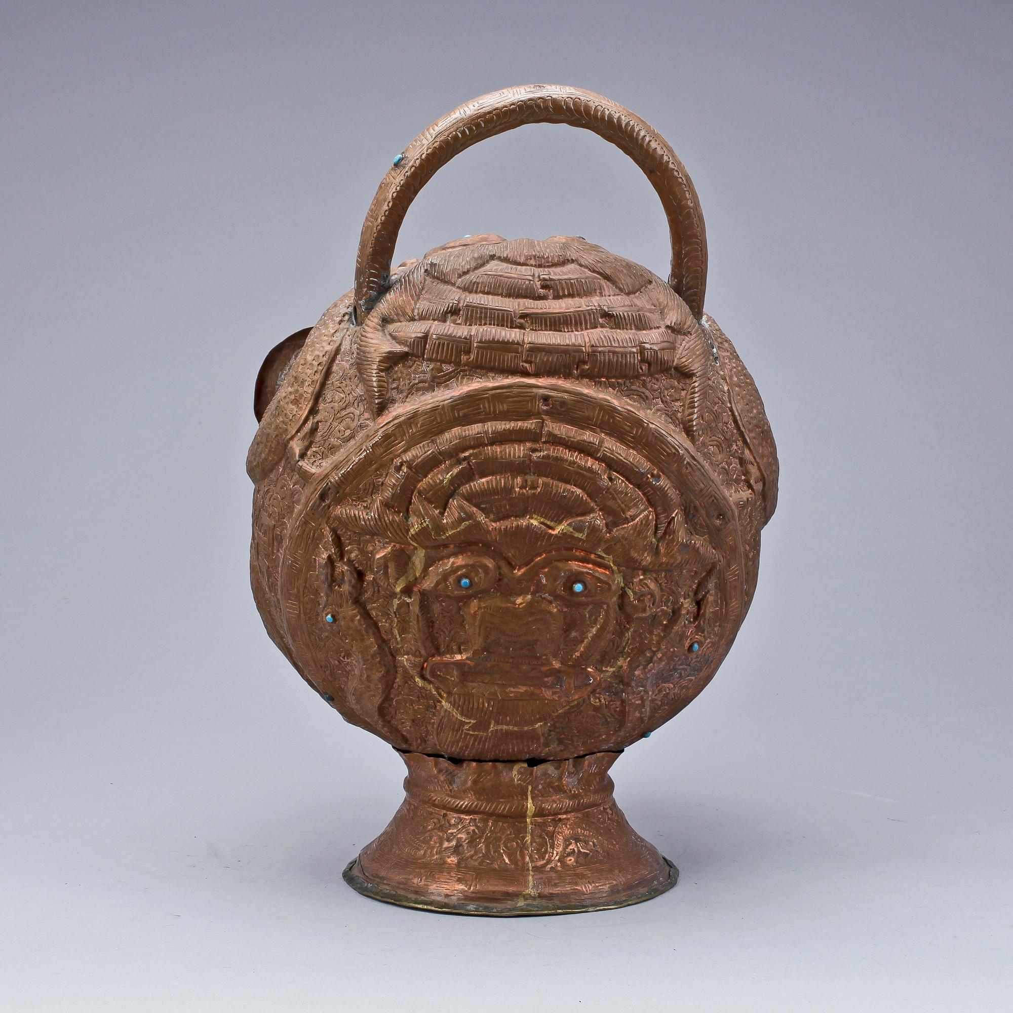 RÖKELSEKAR, koppar, sydostasien, 1900-tal.