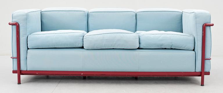 LE CORBUSIER, soffa, "LC 2", Cassina, Italien.