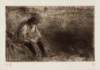 380. Camille Pissarro, "Paysan, le Père Melon".