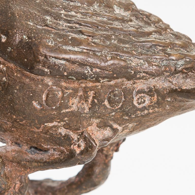 Osmi Nyström, Bird on a branch.