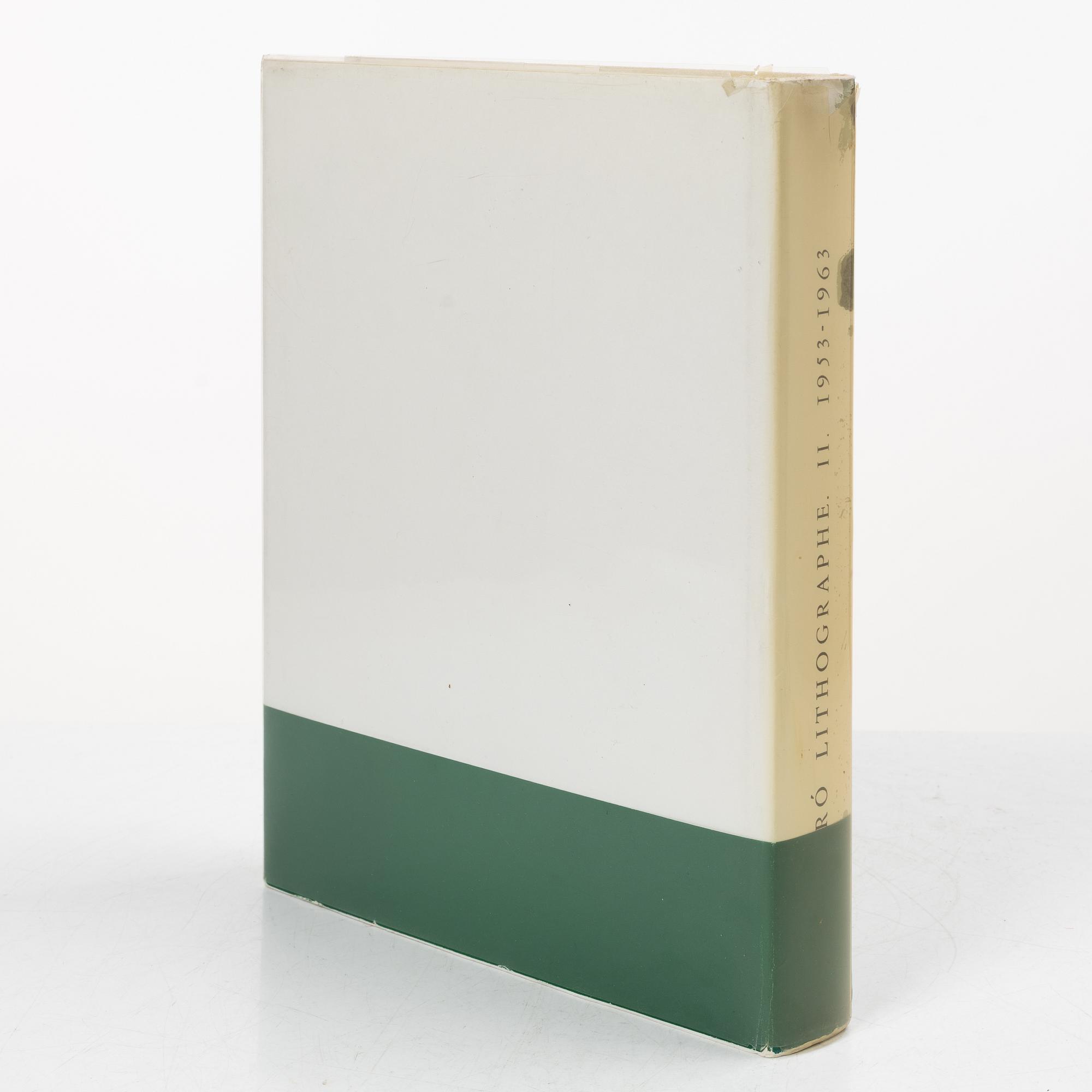 Joan Miró, bok, "Miró Lithographe II: 1953-1963", 1975.