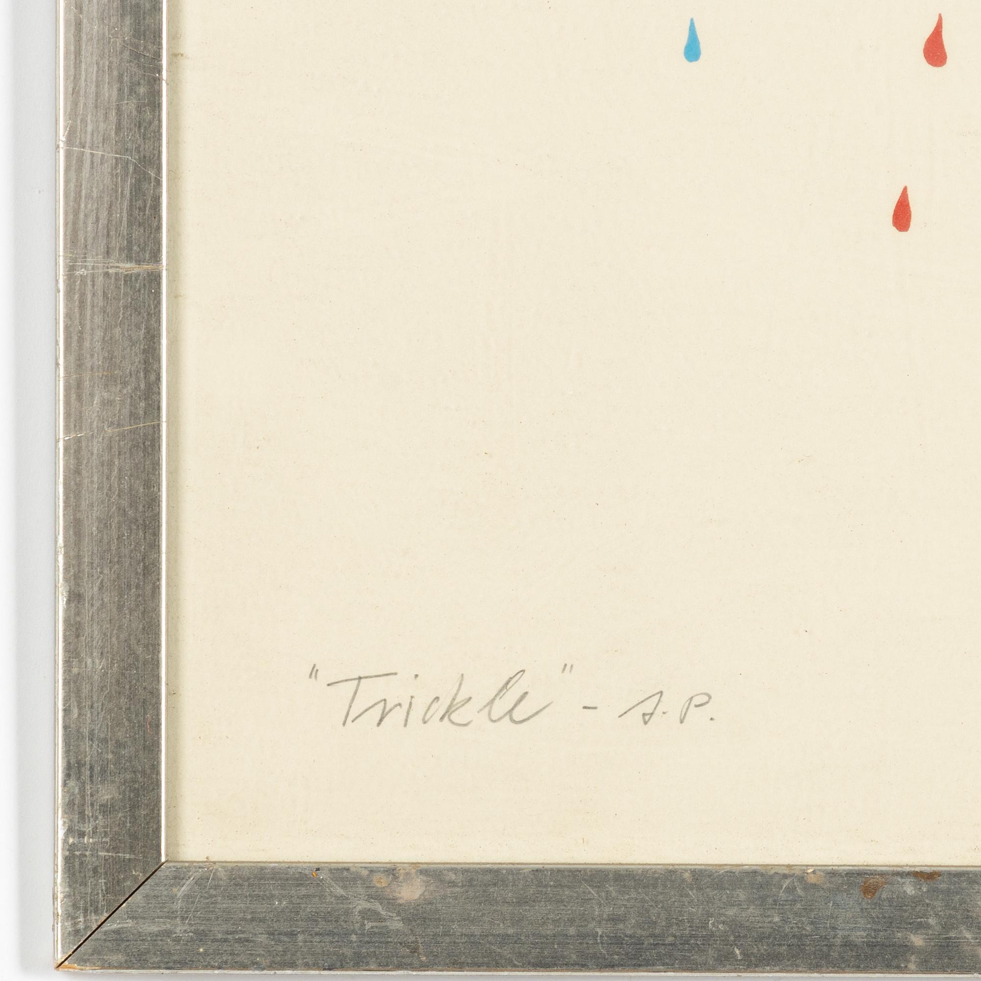 Werner Pfeiffer, "Trickle".