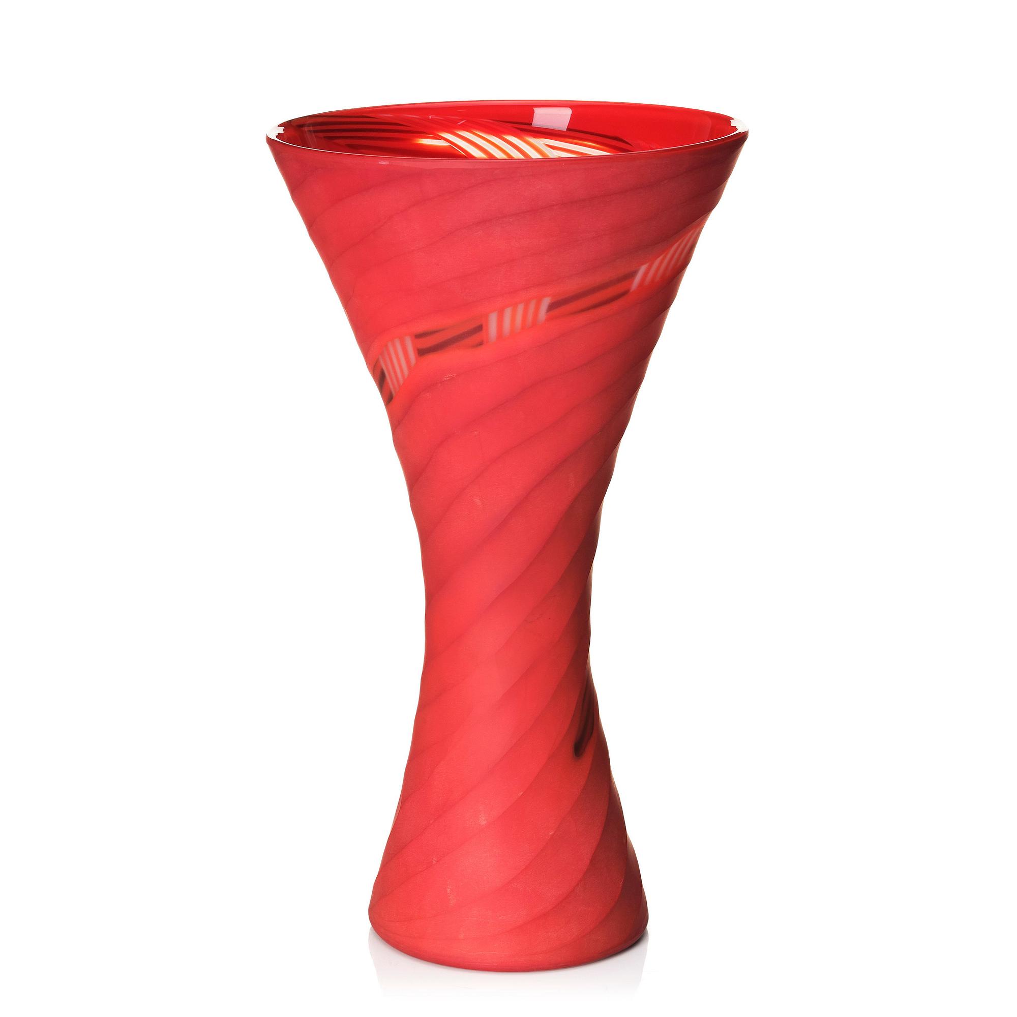 Rodolfo Dordoni, a 'Manto' glass vase, Venini, Murano, Italy, 2001.
