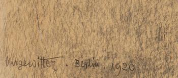 Hugo Ungewitter, Kosackjägare med hästar och hundar.