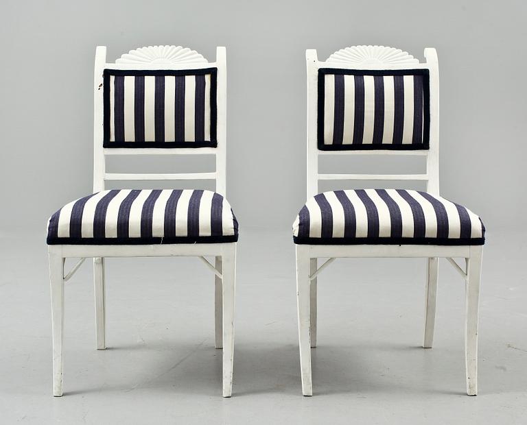 STOLAR, ett par, 1800-tal.